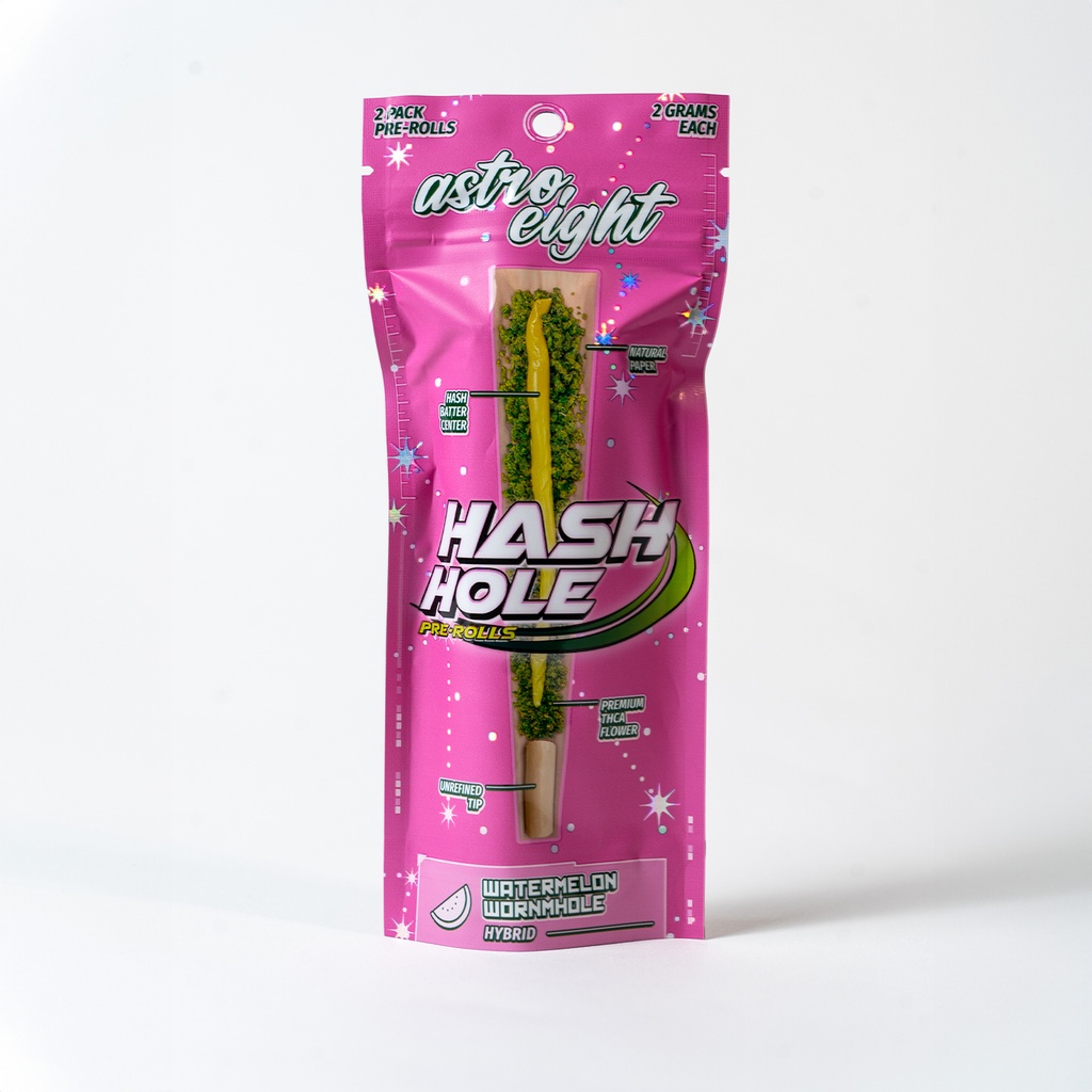 Astro Eight THCA Hash Hole Pre Roll 2g 2ct