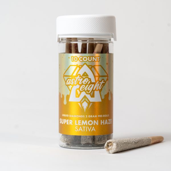 Astro Eight THC-A Liquid Diamond Pre Rolls 2g