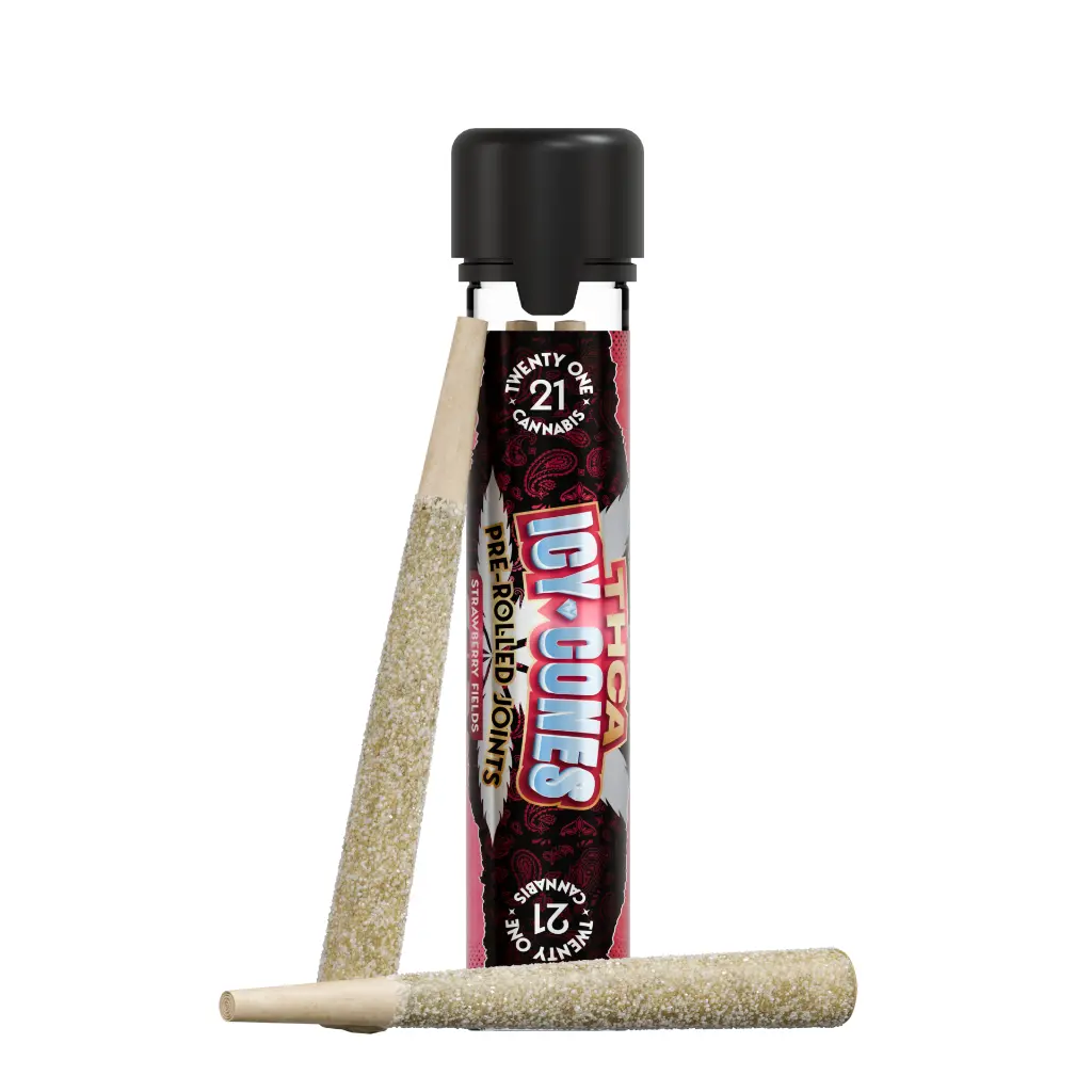 Twenty One THCA Icy Cones Pre Roll 2g