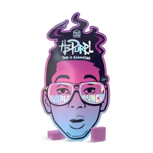 TRE House itsPurpl THCA Gummies 15pz